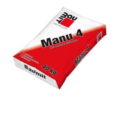 BAUMIT_ Manu 4 ALAPVAKOLATOK KÜL- ÉS BELTÉRI 40 kg 